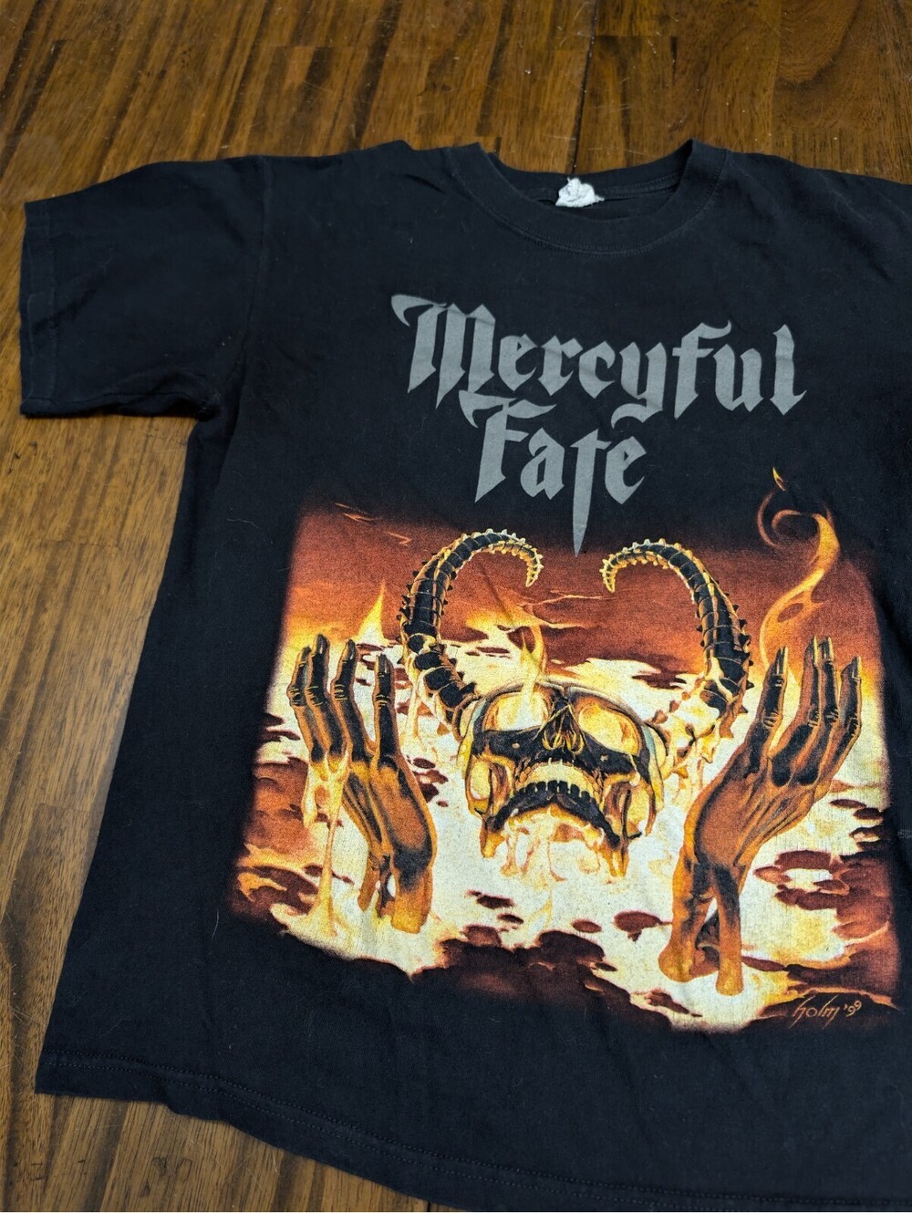 Mercyful Fate Vintage 1999 Concert Tour T Shirt Anvil M